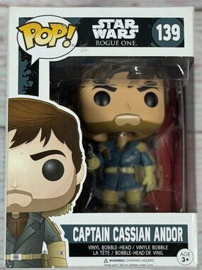 Funko Pop! Star Wars Rogue One Captain Cassian Andor #139 Vinyl Figure
